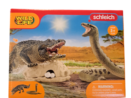 Schleich Wildlife - Danger in the Swamp Discount