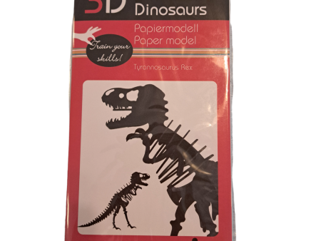 3D Paper Model - Tyrannosaurus Rex Hot on Sale