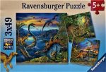 Ravensburger Puzzle 3x49pc Dinosaur Fascination Online Hot Sale