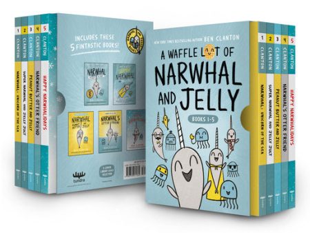 Waffle Lot of Narwhal and Jelly (Hardcover Books 1-5), A Supply