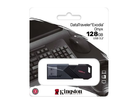 KINGSTON 金士頓 128GB DataTraveler Exodia Onyx USB3.2 Gen 1 USB 手指 隨身碟 Online Sale